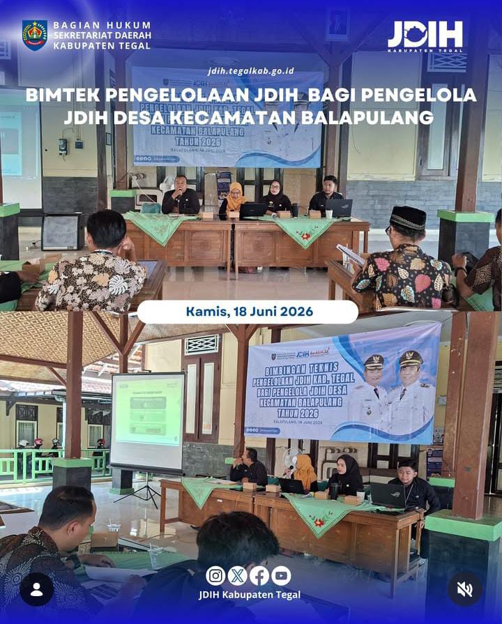 bagian-hukum-setda-gelar-bimbingan-teknis-pengelolaan-jdih-bagi-pengelola-jdih-desa-di-kecamatan-balapulang