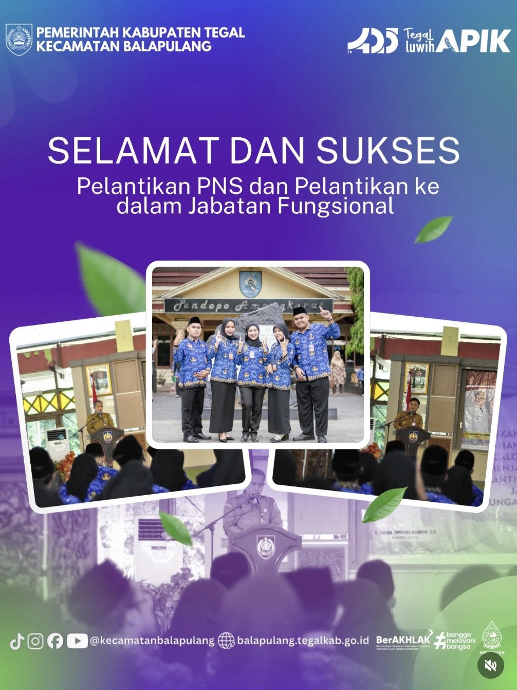pelantikan-5-cpns-menjadi-pns-di-kecamatan-balapulang